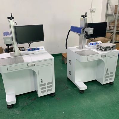 Markierungsmaschinen Lasers des Metall30w 60khz, Laser-Markierungs-Maschine für Plastik