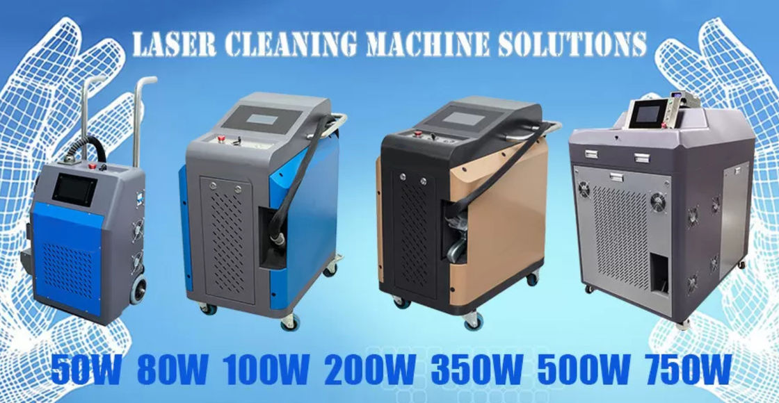 der Metall200w Luftkühlung Laser-Reinigungs-Maschinen-1064nm