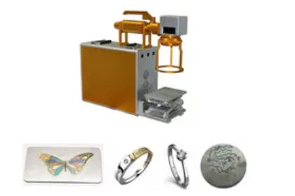 Markierungsmaschinen Lasers 60W, 0.15mm Laser-Markierungs-Maschine für Goldschmuck