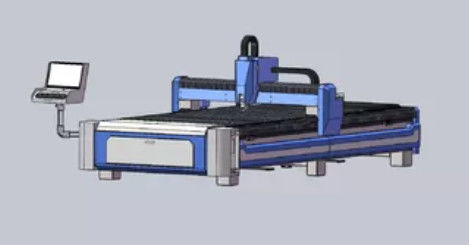 Faser-Laser-Schneider-hohe Präzision 1200mm Sägezahn-1064nm