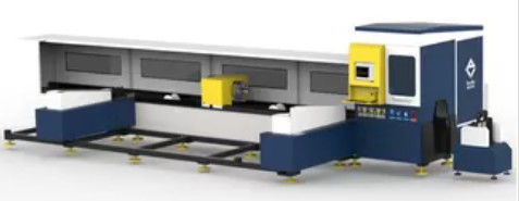 Drei teilt 6000mm Laser-Schneidemaschine Faser-2kw in Phasen ein