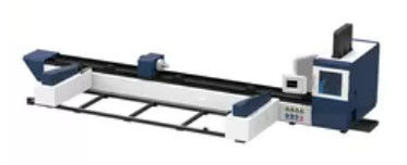 Doppelte pneumatische Klemme 6500mm CNC Laser-Rohr-Schneidemaschine