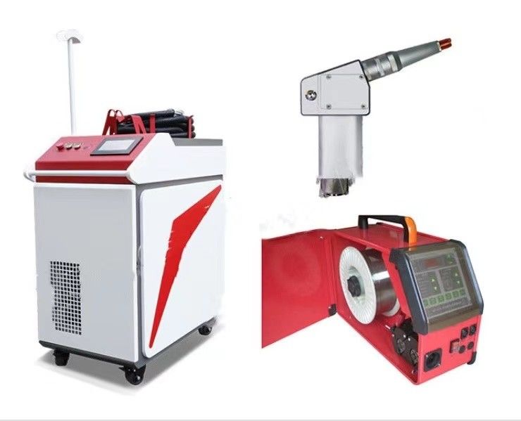 2KW 3 Phasen-Handlaser-Schweißer 15m Iec-Energie-Roboter