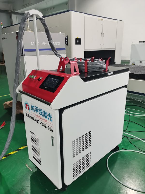 Machen Sie tragbares Schweißgerät 1000W 220v der Naht-8m für Metallmaterialien glatt