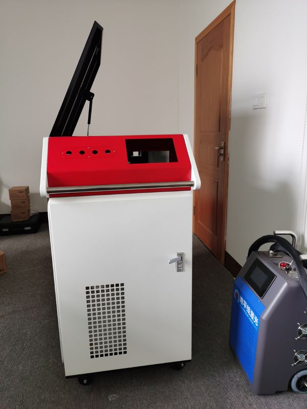 Justierbare Stelle 8 Laser-Schweißgerät der Zeit-2000W der Faser-SS Hand