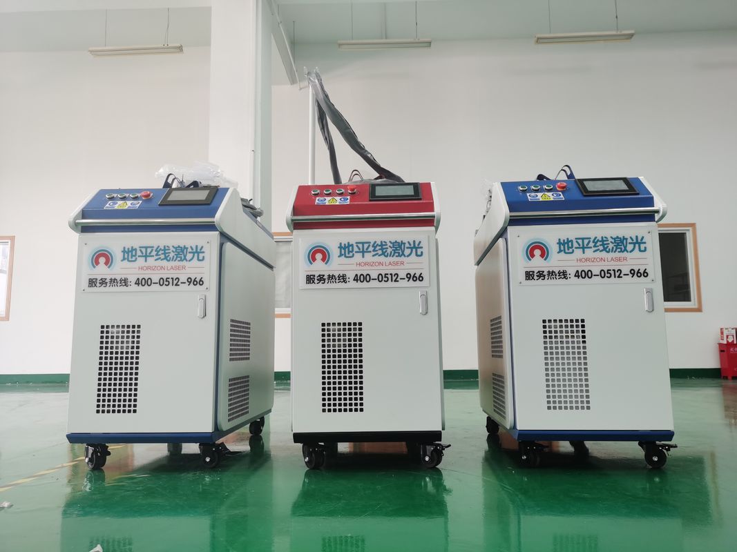1000W 1080nm Handlaser-Schweißer-Fiber Laser Welding-Ausrüstungs-doppeltes Pendel