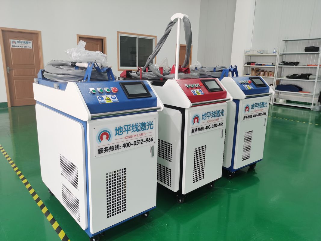 1000W 1080nm Handlaser-Schweißer-Fiber Laser Welding-Ausrüstungs-doppeltes Pendel