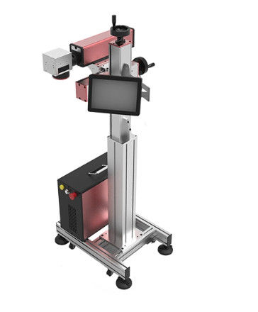 360 Laser-Markierungs-Maschine des Grad-1064nm 20w für Rohrleitung