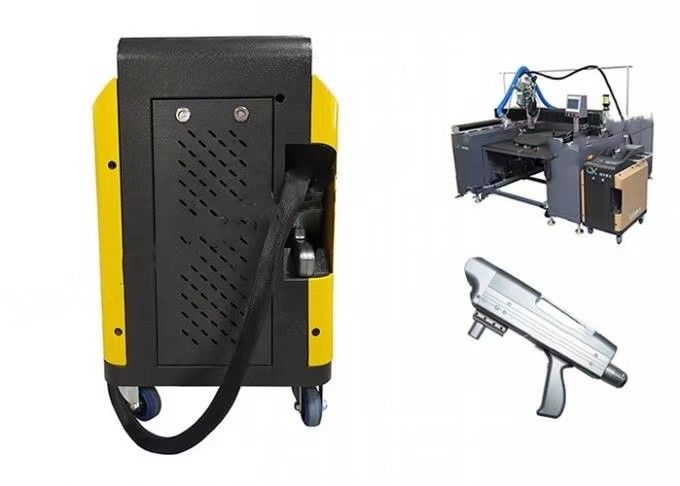 60mm Reinigung Laser-500W bearbeitet die CER Wasserkühlung maschinell