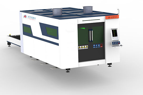50mm beiliegende 4000mm Laser-Schneidemaschine für Stahlplatte