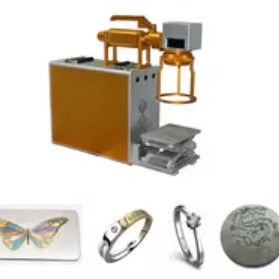 Markierungsmaschinen Lasers 60W, 0.15mm Laser-Markierungs-Maschine für Goldschmuck