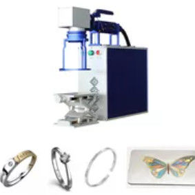 Faser-Laser-Markierungs-Maschine des Mopa-Farbmetall50w 3d