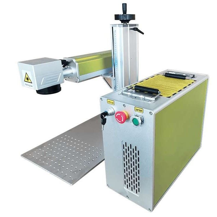 Markierung Laser-20W bearbeitet Luftkühlung Q schaltete maschinell