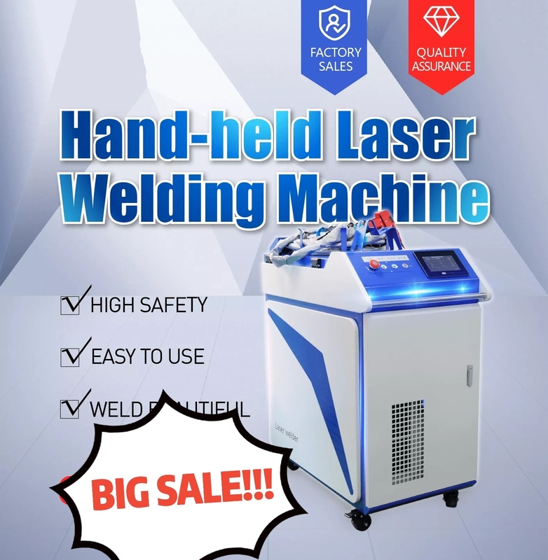 Handlaser-Schweißer 120mm/S des Argon-Bogen-3000W CW mit Selbstdraht-Zufuhr