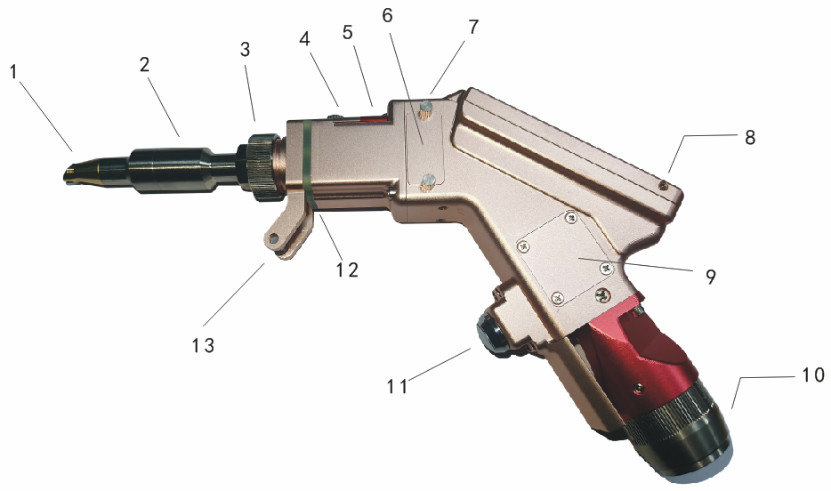 2000W CW Handlaser-Schweißer 1080nm Maxphotonics mit Selbstdraht-Absender